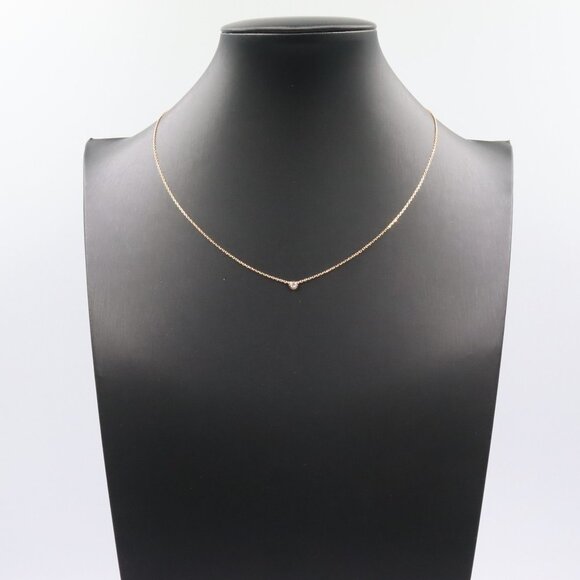 CARTIER 18k Rose Gold Diamond Necklace - Picture 6 of 6